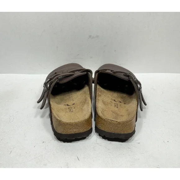 Birki's by Birkenstock Camden Mules Clog Slip On Leather Brown Women's Size 8 N - Picture 4 of 7